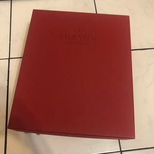 Empty Authentic Valentino Rockstud Shoebox Heels